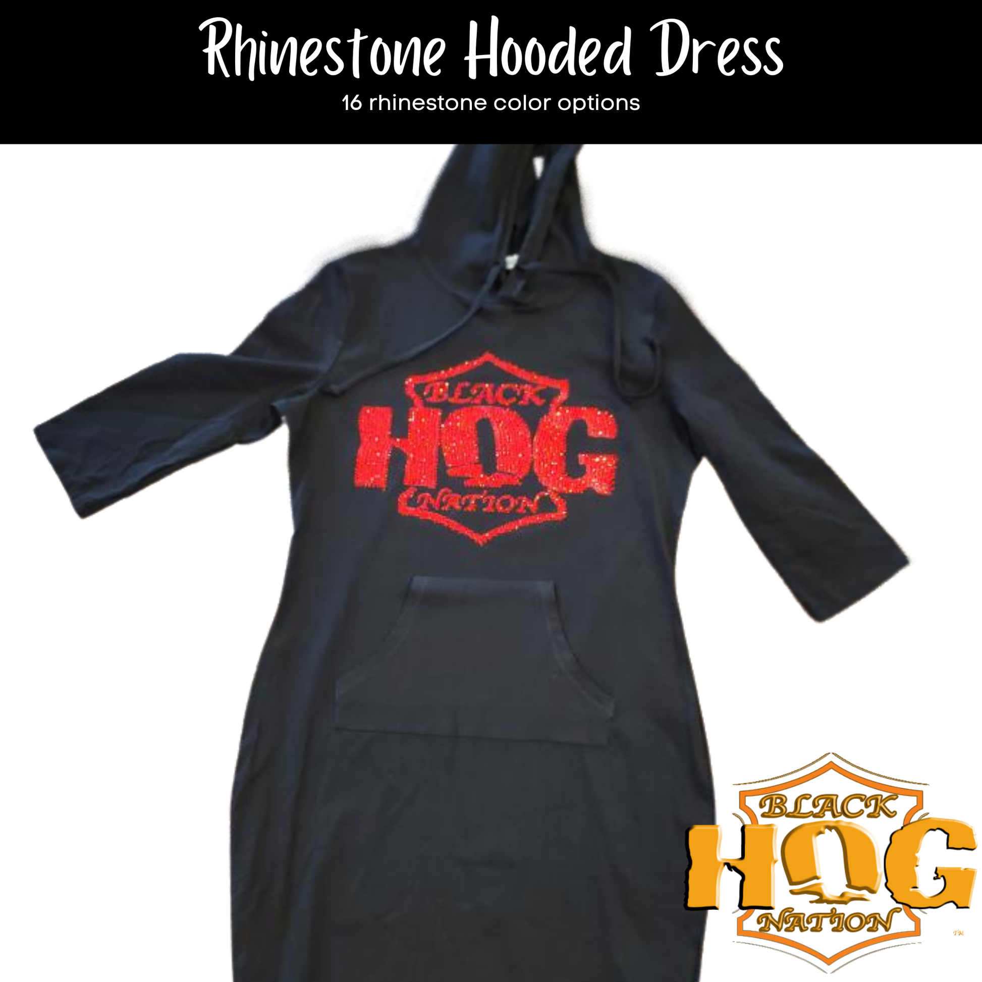 Rhinestone Bling Hoodie, clothing