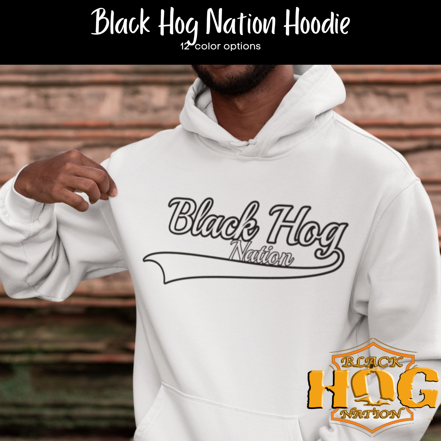 Black Hog Nation hoodie