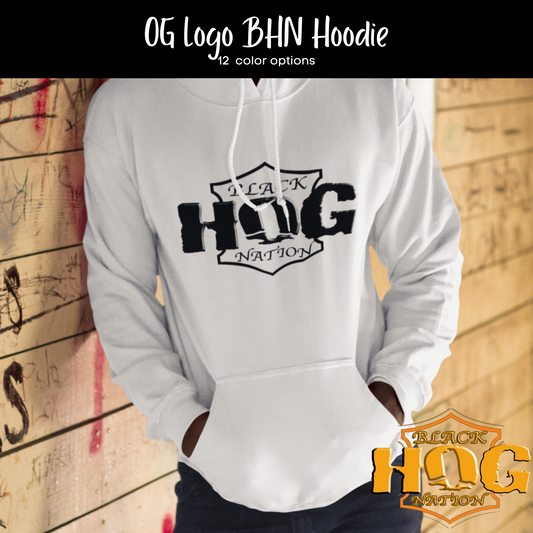 Black Hog Nation Logo hoodie