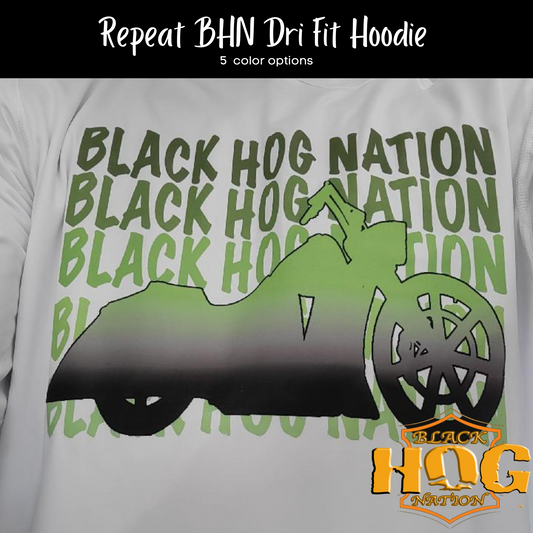 Black Hog Nation Repeat Dri Fit