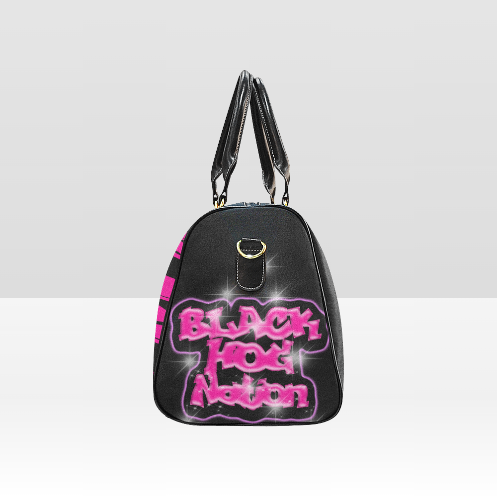 BHN Black Travel Duffle Bag